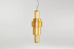 Hot Pamono Golden Babel T Me Pendant Lamp by Parachilna