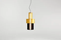 Pamono Golden Babel T Pe Pendant Lamp by Parachilna