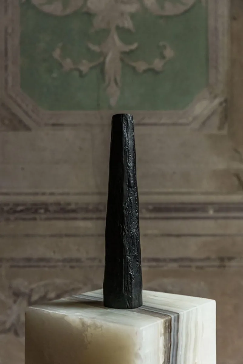Pamono Golden Grande Candle Pillar by Rick Owens