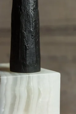 Pamono Golden Grande Candle Pillar by Rick Owens