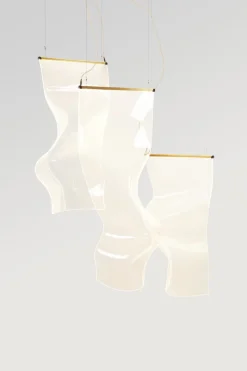 Hot Pamono Golden Gweilo Zhou V PE Pendant Lamp by Parachilna