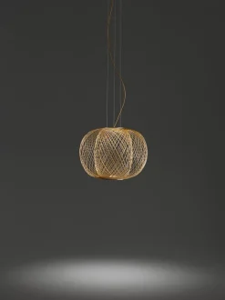Online Pamono Golden Matte Anwar T 45 Pendant by Parachilna