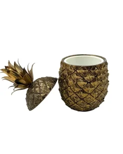 Best Pamono Golden Pineapple Ice Bucket by Mauro Manetti, Italy, 1970s
