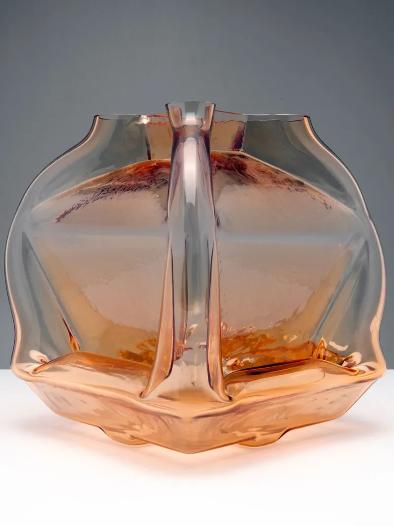 Discount Pamono Golia Vase in Murano Glass by Toni Zuccheri, 1973