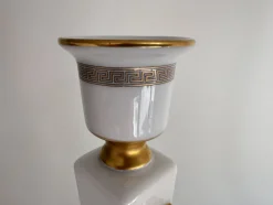 Pamono Gorgona Gold Candleholder by Versace for Rosenthal Studio Linie, Germany, 1993> Candleholders
