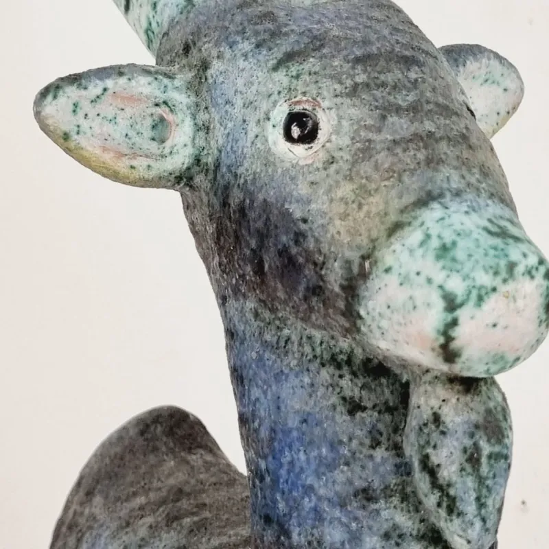 Best Pamono Ágoston Simó, Goat, 1970s, Ceramic