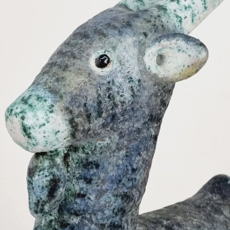 Best Pamono Ágoston Simó, Goat, 1970s, Ceramic