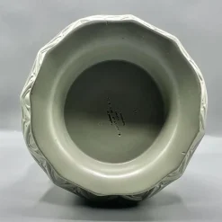Pamono Gothic Revival Ceramic Relief Jug with Pewter Mount from W. Ridgway & Son, England, 1840s><noscript><img width=