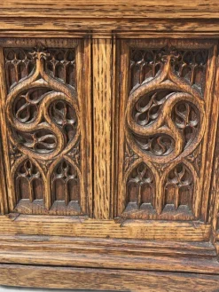 Pamono Gothic Style Box in Oak><noscript><img width=