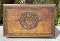 Pamono Gothic Style Box in Oak><noscript><img width=