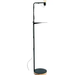 Sale Pamono Grafit Floor Lamp with Shelf by Radar