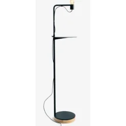 Sale Pamono Grafit Floor Lamp with Shelf by Radar