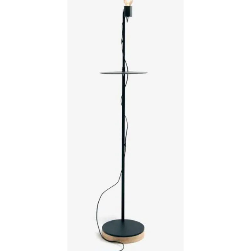 Sale Pamono Grafit Floor Lamp with Shelf by Radar