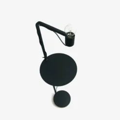 Sale Pamono Grafit Floor Lamp with Shelf by Radar
