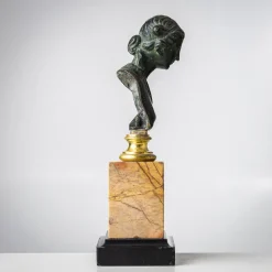 Discount Pamono Grand Tour Bust of a Woman, 19th Century, Bronze on Marble Base