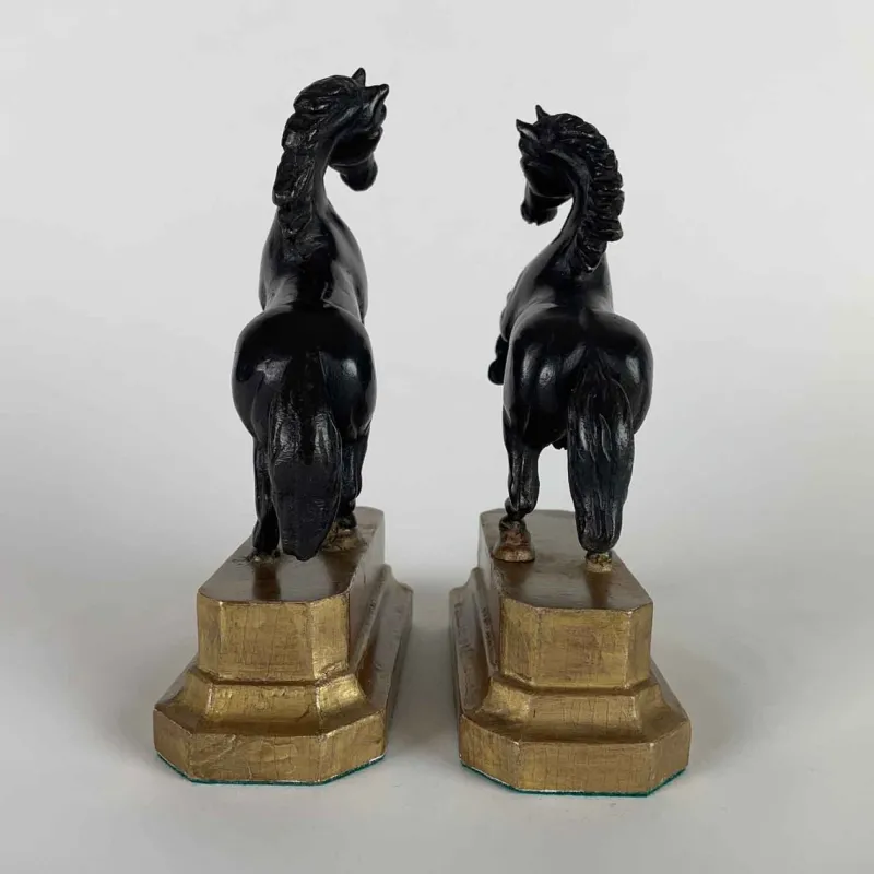 Clearance Pamono Grand Tour Horses, Early 1800s, Bronzes, Set of 2