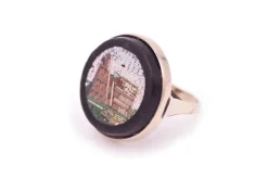 Pamono Grand Tour Micro-Mosaic Ring> Rings