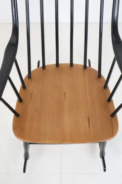 Pamono Grandessa Rocking Chair by Lena Larsson for Nesto, 1960s><noscript><img width=