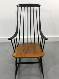 Pamono Grandessa Rocking Chair by Lena Larsson for Nesto, 1960s