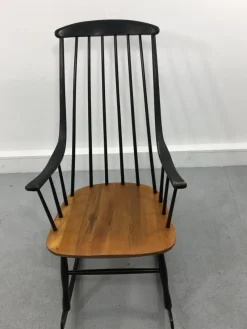Pamono Grandessa Rocking Chair by Lena Larsson for Nesto, 1960s
