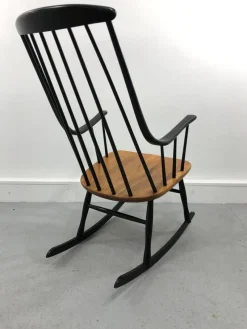 Pamono Grandessa Rocking Chair by Lena Larsson for Nesto, 1960s