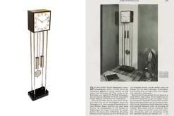 Pamono Grandfather Clock by Heinrich Möller for Kienzle, 1934><noscript><img width=