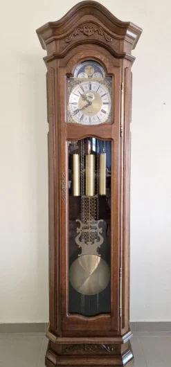 Pamono Grandfather Clock in Oak> Clocks