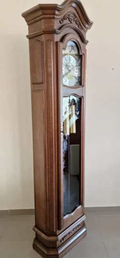 Pamono Grandfather Clock in Oak><noscript><img width=