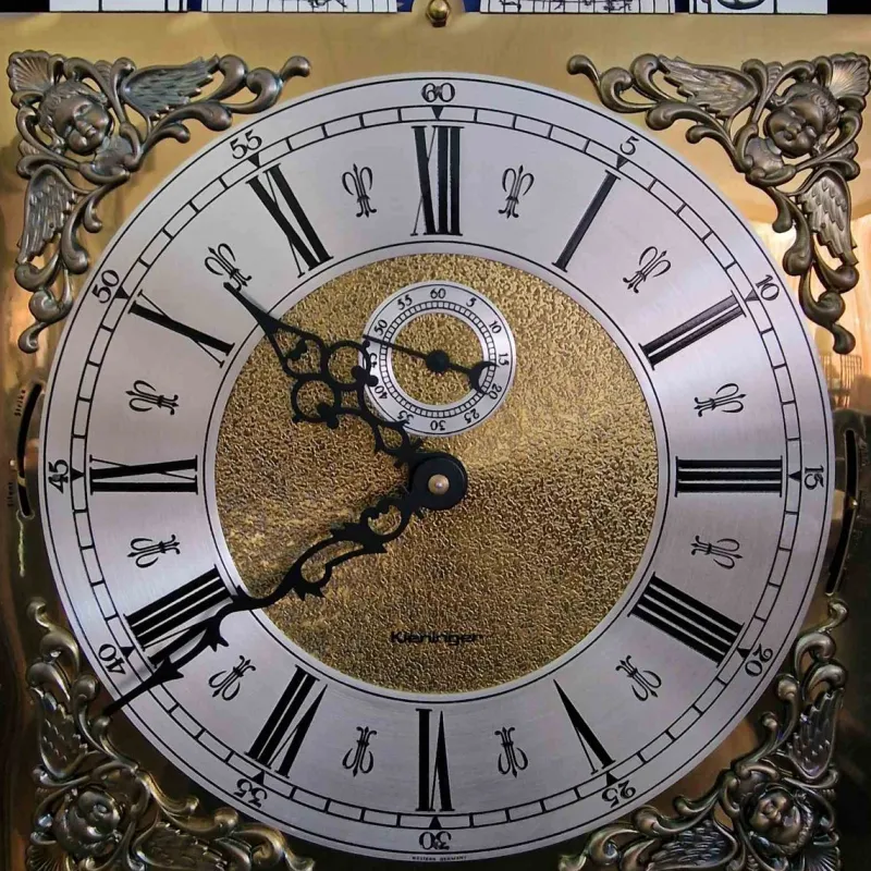 Pamono Grandfather Clock in Oak> Clocks