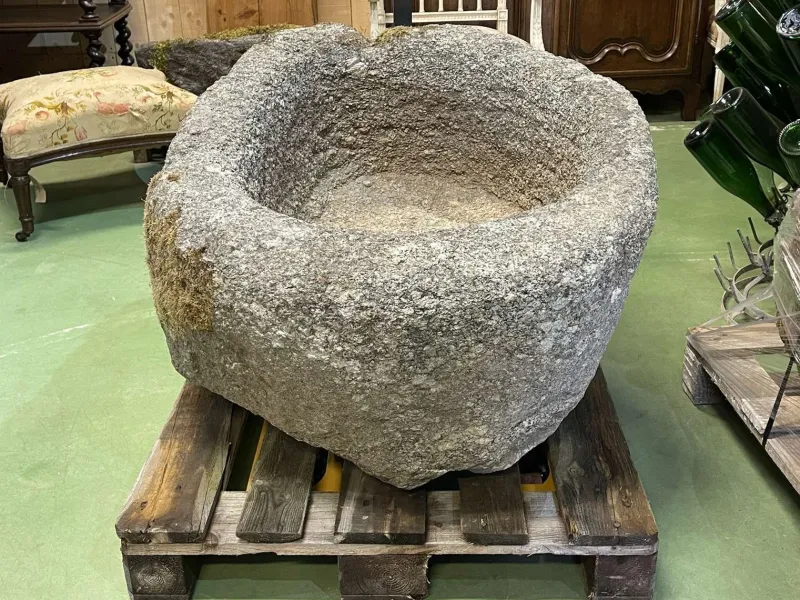 Pamono Granite Trough, 19th Century> Garden Accessories