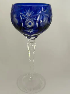 Sale Pamono Grape Wine Glass in Cobalt Blue by Römer for Nachtman,n 1970s