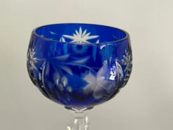 Sale Pamono Grape Wine Glass in Cobalt Blue by Römer for Nachtman,n 1970s