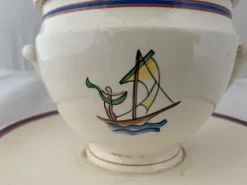 Pamono Gravy Dish by Gio Ponti for Richard Ginori, 1930s><noscript><img width=