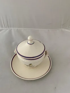 Pamono Gravy Dish by Gio Ponti for Richard Ginori, 1930s><noscript><img width=