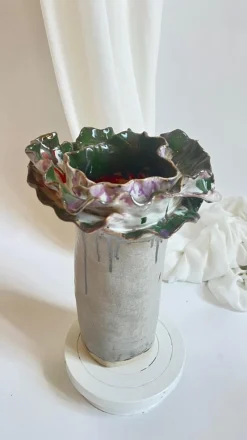 Pamono Gray Olé Dusk Vase by Hania Jneid><noscript><img width=