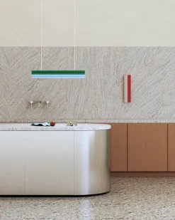 Online Pamono Green and Light Blue Parallel Tubes by Atelier Areti