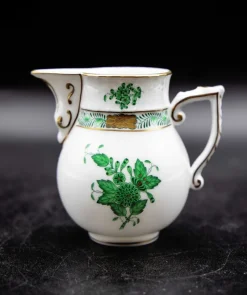 Pamono Green Appony Coffee Service from Herend, Set of 36><noscript><img width=