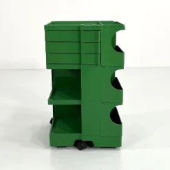 Pamono Green Boby Trolley by Joe Colombo for Bieffeplast, 1960s><noscript><img width=