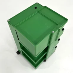 Pamono Green Boby Trolley by Joe Colombo for Bieffeplast, 1960s><noscript><img width=