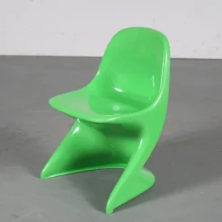 Pamono Green Casalino Children's Chair by Alexander Begge for Casala, Germany, 2000s> Children's Chairs