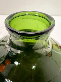 Online Pamono Green Glass Christmas Tree Stand from Bulach of Switzerland, 1930s
