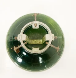 Online Pamono Green Glass Christmas Tree Stand from Bulach of Switzerland, 1930s
