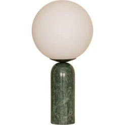 Discount Pamono Green Marble and Steel Atlas Table Lamp by Simone & Marcel
