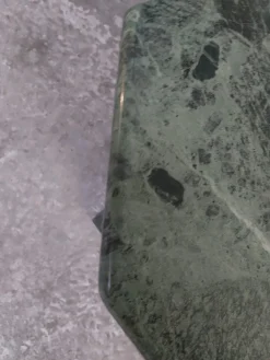 Pamono Green Marble Coffee Table, 1980s><noscript><img width=