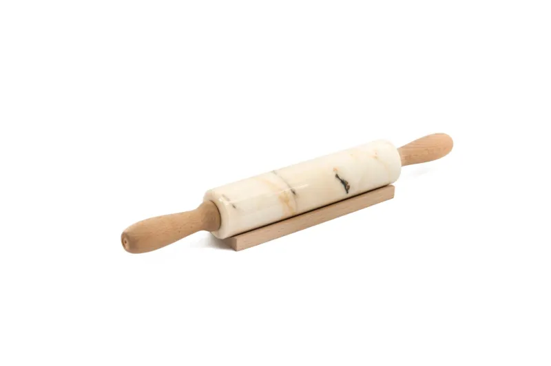 Pamono Green Marble Rolling Pin> Decorative Objects