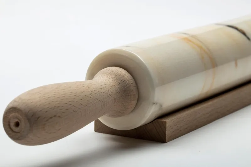 Pamono Green Marble Rolling Pin> Decorative Objects