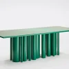 Discount Pamono Green Matte Lacquer Dining Table by SoShiro