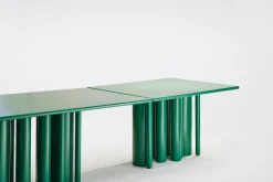 Discount Pamono Green Matte Lacquer Dining Table by SoShiro