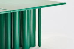 Discount Pamono Green Matte Lacquer Dining Table by SoShiro