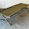 Discount Pamono Green Military Folding Bed, 1945